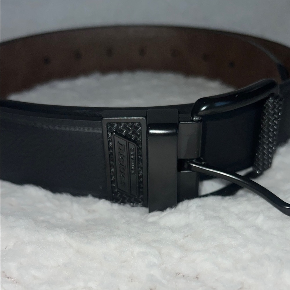 Dickies Black and Brown Belt Tactical Quick-Release